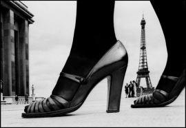 Frank Horvat - Shoe and Eiffel Tower B
